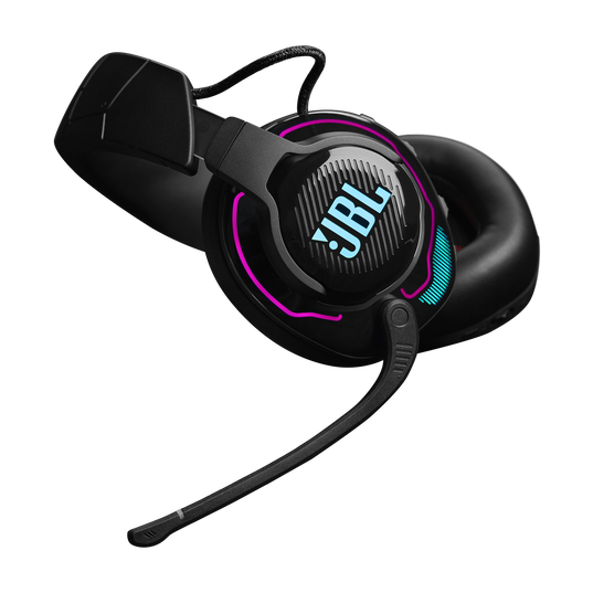 JBL Quantum 910 Wireless - Black - Wireless over-ear performance gaming headset with head  tracking-enhanced, Active Noise Cancelling and Bluetooth - Detailshot 6